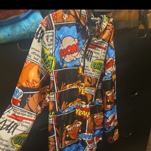 Atipico Colorful Graphic Windbreaker